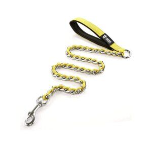 TSPRO Chew Proof Dog Leash 3.3 FT 4mm Stainless Steel Metal Training Leash